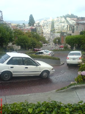 Crookedest Street<br />(Click on the thumbnail to enlarge the picture)
