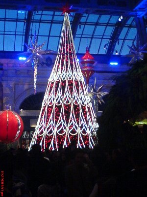 Bellagio Garden's Christmas Tree